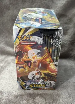 Pokemon Brilliant Stars Booster Box Sword & Shield SWSH09 Factory Sealed?????? - Image 4