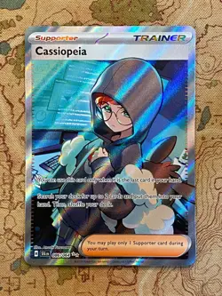 Pokemon TCG - Cassiopeia 086/064 Ultra Rare Full Art Trainer Shrouded Fable NM - Image 1