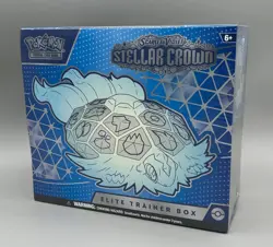 Pokemon Scarlet & Violet Stellar Crown Elite Trainer Box ETB New & Sealed - Image 1