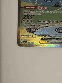 Paldean Fates Bubble Mew EX English SIR 232/091 Pokemon TCG 2024 - Image 5
