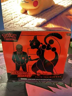 Destined Rivals Pokemon Center ETB, Phantasmal Flames PC ETB + Booster Box - Image 2