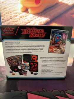 Destined Rivals Pokemon Center ETB, Phantasmal Flames PC ETB + Booster Box - Image 4