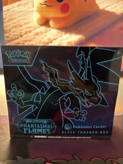 Destined Rivals Pokemon Center ETB, Phantasmal Flames PC ETB + Booster Box - Image 5