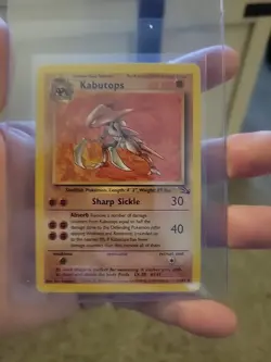Pokemon TCG Kabutops Fossil 24/62 Regular 1999-2000 Wizards Base Set... - Image 1