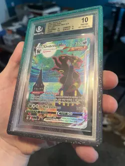 Pokemon Evolving Skies Umbreon VMAX Alt Art 215/203 BGS 10 PRISTINE 💎GOLD LABEL - Image 3