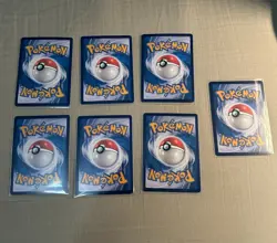 Pokemon Chinese Exclusive Horizons Gem CBB1C Captain Pikachu Set of 7 Combo Holo - Image 2