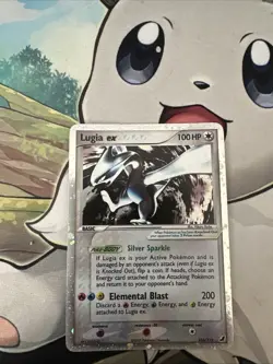 2005 Pokemon EX Unseen Forces Lugia EX Holo Foil Rare 105/115 - Image 1