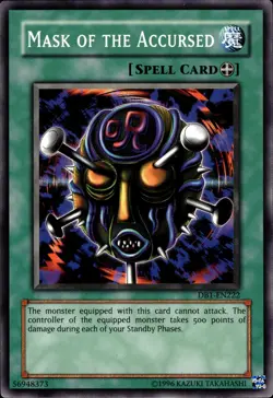 Mask Of The Accursed - DB1-EN222 - LP - YuGiOh - Image 1