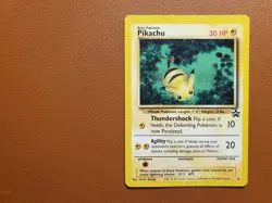 Bumblebee Pikachu WoTC Black Star Promo 27 Pokemon Card Rare LP - Image 1