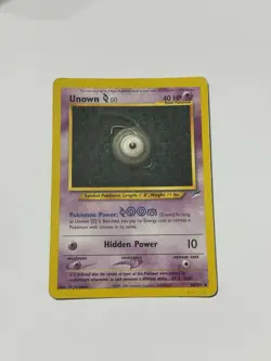 UNOWN Z - 60/105 - Neo Destiny - Uncommon - Pokemon Card - NM - Image 1