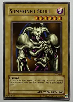 Summond Skull SYE-005 (LP) Unlimited Common 2002 Yu-Gi-Oh! Card TCG - Image 1