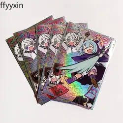 50pcs Anime Yu-Gi-Oh! Dragonmaid Sleeves Soft Card Protector 63*90mm Gift New - Image 2