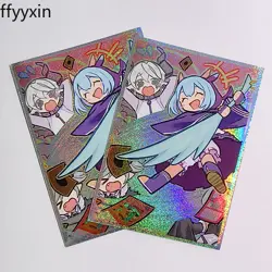 50pcs Anime Yu-Gi-Oh! Dragonmaid Sleeves Soft Card Protector 63*90mm Gift New - Image 4