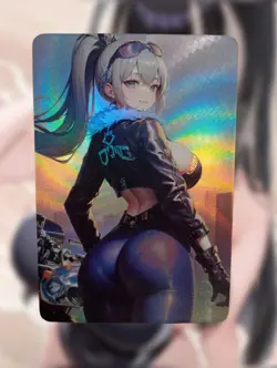 Silver Wolf Honkai: Star Rail Anime Waifu Sexy Goddess Doujin Card - Image 1