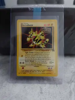 Pokemon Card Electabuzz Black Star Promo 2 WB Movie Promo - LP - Image 3