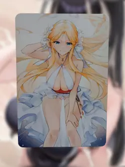 Brest Azur Lane Anime Waifu Sexy Goddess Doujin Card - Image 2