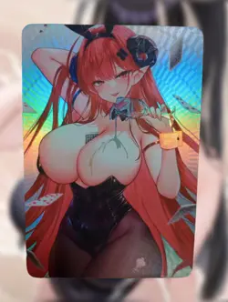 Hindenburg Azur Lane Anime Waifu Sexy Goddess Doujin Card - Image 1