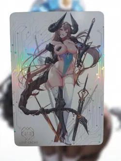 Machinery Girls Anime Waifu Sexy Goddess Doujin Lewd Card - Image 1