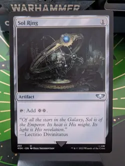 MTG Sol Ring (251) Universes Beyond: Warhammer 40000 (40K) Regular NM - Image 1