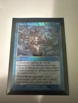 MYSTIC REMORA ~ NM ~ MTG Magic- 288 DMR Dominaria Remastered RETRO Frame FOIL - Image 1