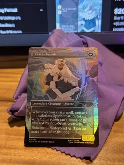 The Legend Of Kuruk / Avatar Kuruk Full Art Foil NM MTG: Avatar - Image 2
