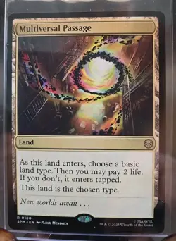 Multiversal Passage 0180 Spider-Man MTG Regular Near Mint - Image 1