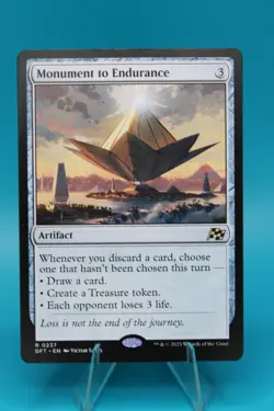 Monument to Endurance ~ Aetherdrift Regular 237 ~ Magic The Gathering - Image 1