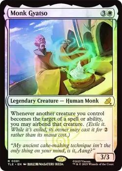 Monk Gyatso Foil Avatar: The Last Airbender NM MTG - Image 1