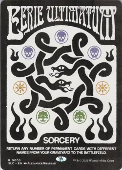 MTG Eerie Ultimatum (5) | NM | Secret Lair Countdown Kit {SLC} - Image 1