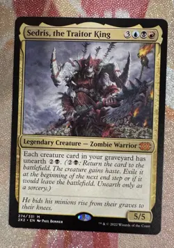 Sedris, the Traitor King Commander Deck EDH Unearth MTG Ready-to-Play - Image 1
