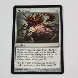 Mindcrank #144 (NM) New Phyrexia NPH Magic The Gathering MTG Mill Artifact - Image 1