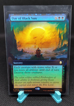 Day of Black Sun R0373 Foil Extended Art MTG Avatar: the Last Airbender - Image 1