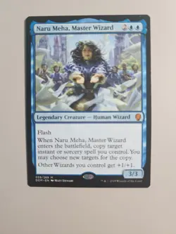 MTG Naru Meha, Master Wizard Dominaria 059/269 Regular Mythic - Image 1