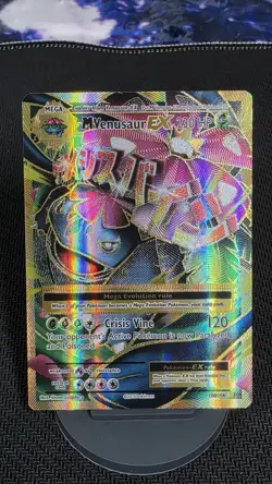 Pokemon TCG Mega-Venusaur-EX Evolutions Holo Full Art Ultra Rare Card 100/108 - Image 1