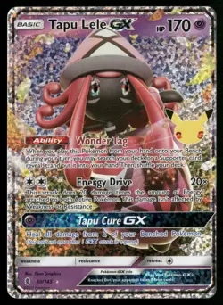 Tapu Lele GX Celebrations: Classic Collection 60/145 Pokemon TCG - Image 1