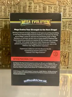 Pokemon TCG: Mega Evolution Booster Bundle (6 Booster Packs) (Brand new/Sealed) - Image 3