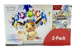 🔥Pokemon TCG Prismatic Evolutions Costco Bundle ETB + Booster Bundle X2 NEW🔥 - Image 1