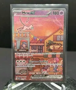 2023 POKEMON SVP EN-SV BLACK STAR PROMO 151 ULTRA PREMIUM COLLECTION 053 MEW LP - Image 1