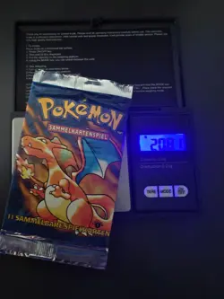 1999 Pokemon Base Set Booster Heavy 1.Edition Schwer Neu & OVP Glurak Charizard - Image 1
