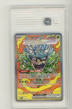 2025 Pokemon Teal Mask Ogerpon EX TAG 10 Prismatic Evolutions SIR 145/131 SV - Image 1
