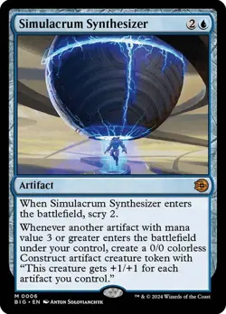 Simulacrum Synthesizer Outlaws of Thunder Junction NM MTG - Image 1