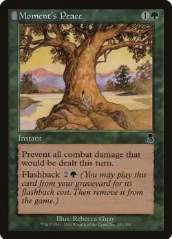 1 x Moment's Peace - Odyssey - LP - MTG - Image 1