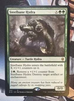 Steelbane Hydra - Throne of Eldraine NM Magic The Gathering - Image 1