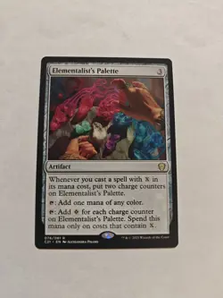 Elementalist's Palette 076/081 Commander 2021 C21 MTG NM - Image 1