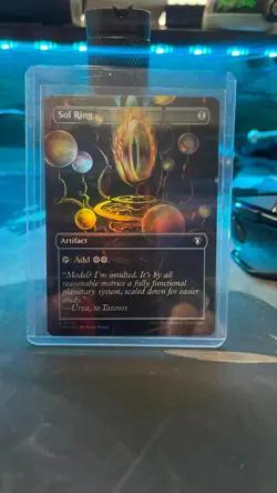 Sol Ring (Borderless) Commander Masters Foil - Image 1