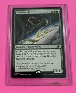 MTG magic EDGE OF ETERNITIES eoe mythic OUROBOROID #201 - Image 1