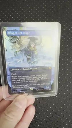 Snapcaster Mage (Borderless) (Chocobo Track Foil) Commander: Final Fantasy Foil - Image 2