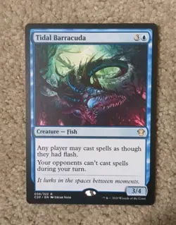 Near Mint Tidal Barracuda Commander EDH Rare #039/322 - Image 1