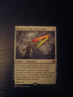 Sword of Forge and Frontier Phyrexia: All Will Be One Regular - Image 1