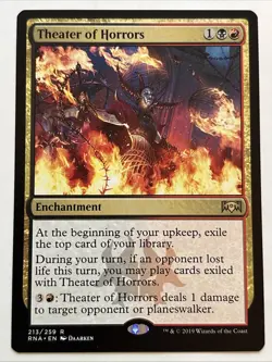 MTG Ravnica Allegiance Theater of Horrors 213/259 NM Rare - Image 1